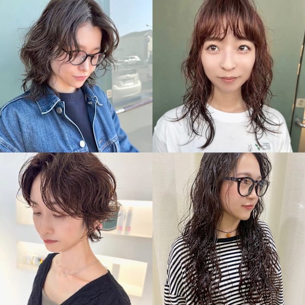 朝のセットが楽になる♪パーマ・デジタルパーマで叶える大人ヘア|EDAME