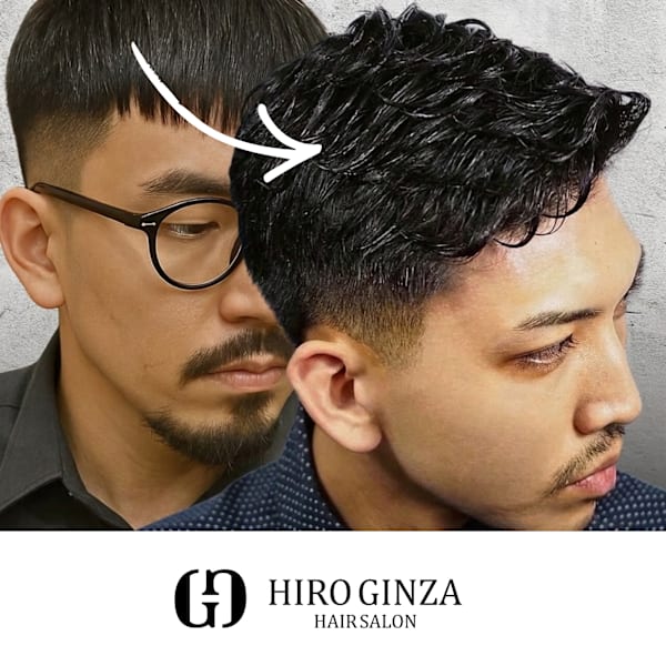 【朝のセットが楽になる】ビジネスマンにも大人気！形状記憶パーマ！濡れパンも◎|ヒロ銀座ヘアーサロン 青山外苑前表参道店