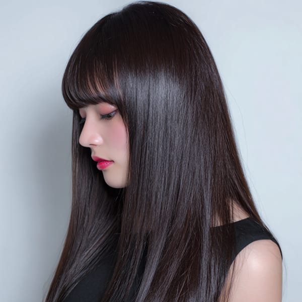 【平日限定】日常を忘れる贅沢ケア。カット＋カラー＋髪質改善トリートメントで心も髪も潤う美容室|W(ワット)