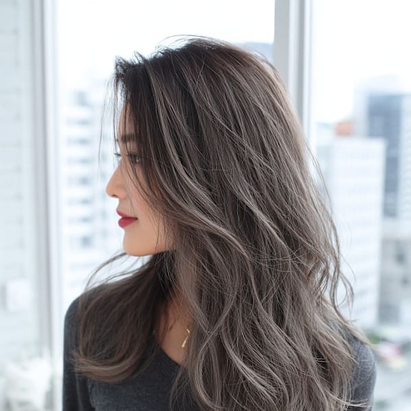【大人女性向け】白髪ぼかしカラーと髪質改善で10年後も美しく。エイジングケアに特化した美容室|W(ワット)