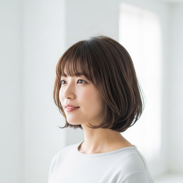【うねり・広がり対策】大人女性のための縮毛矯正＋カット|visco