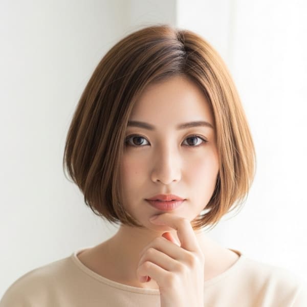 【うねり・広がり対策】大人女性のための縮毛矯正＋カット|hoop 川越