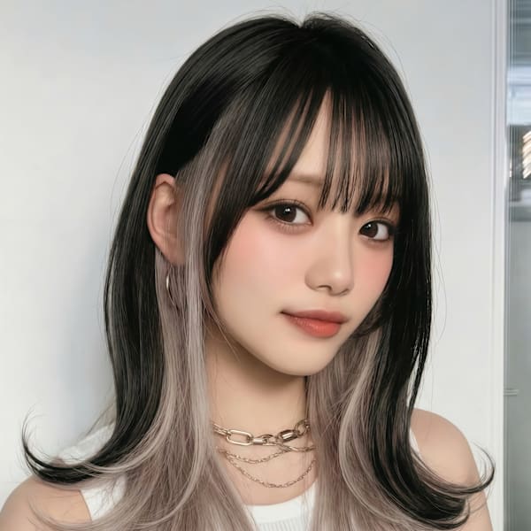 今話題のインナーカラー☆ちらみせ可愛い☆で似合うカラーを提案します!(錦糸町学割U24/錦糸町北口)|prize 錦糸町店