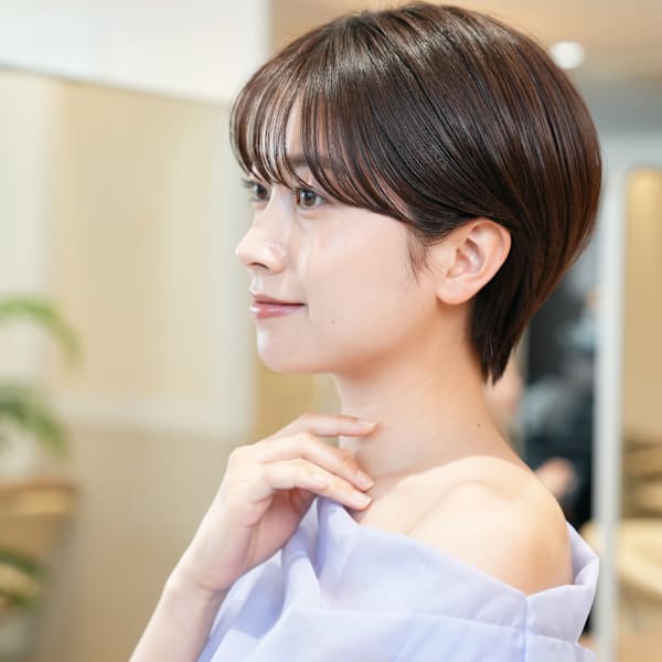 **Zinaの大人ショートが大人気**|ReFa認定プレミアムサロン 全席個室美容室 Zina 川崎西口 髪質改善&ヘッドスパ【ジーナ】