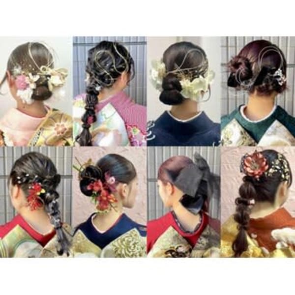 着付け☆ヘアアレンジ受付中!2026年成人式|AO。