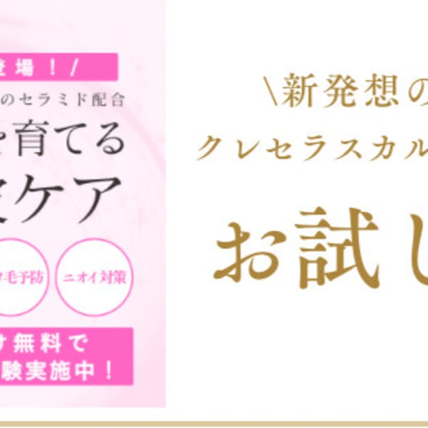 無料体験！先着５名様限定クレセラスカルプシルキーバブル＝炭酸による血行促進効果で健やかな頭皮環境へ。|ウェルネス札幌 カイロサロンWAVE【ウェーブ】