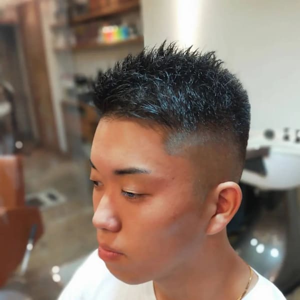 清潔感×男らしさ。最強バランスの王道ショート|hair balu balu