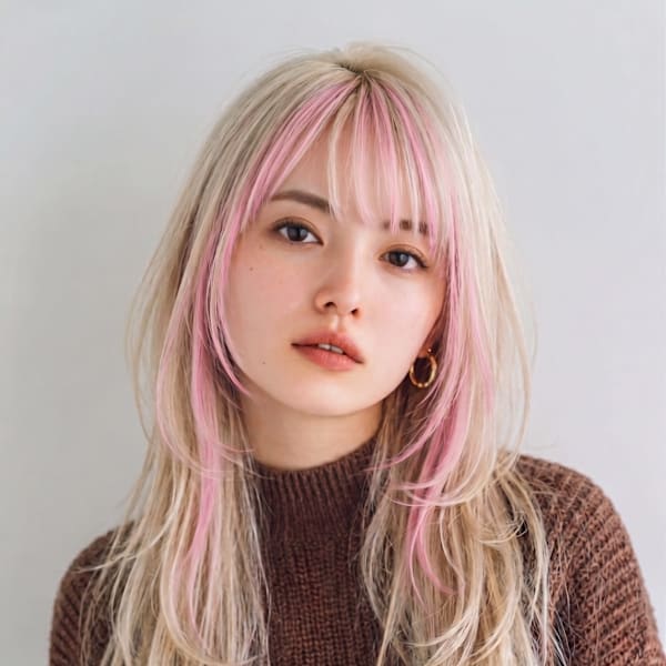 みんなの推しカラーで好感度up★池袋でインナーカラーや透明感カラーが人気♪旬の垢抜けヘアを貴方に★！|prize Iris 池袋【プライズ アイリス】池袋駅東口店