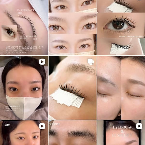 デザイン集|maison ARBLE eyebrow　登戸/向ヶ丘遊園/眉毛/まつ毛パーマ