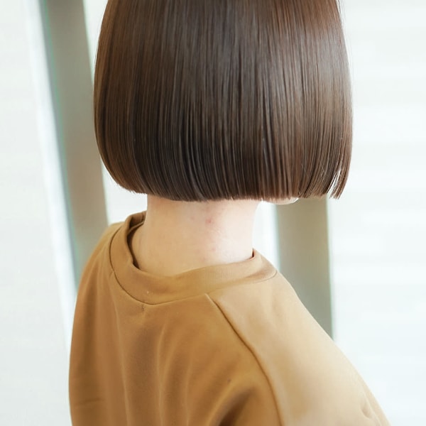 再現しやすく、伸びても扱いやすい。毎日が楽になる似合わせカット。|mouf -hair&eyelash-