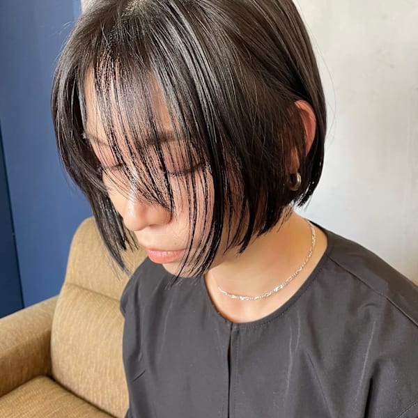 ブリーチなしで叶う柔らか透明感カラー|LYON hair&make up