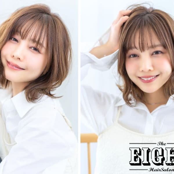 プチプラだけどハイレベル技術!【カットカラー4900円~/イルミナカラーカット 7400円~★】|EIGHT shibuya 渋谷本店