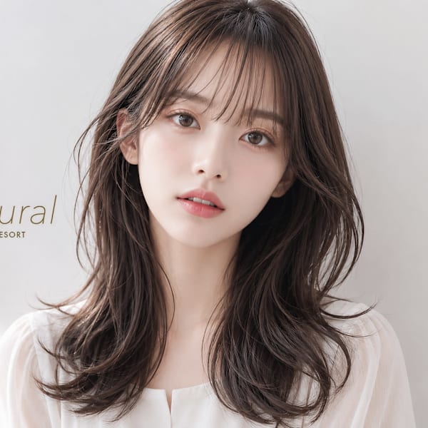 ★トレンド★オーガニック艶カラー+カット+トリートメント¥9350|【全席半個室サロン】Natural 新宿店 髪質改善＆ヘッドスパ