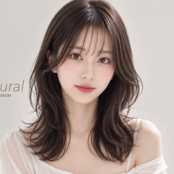★おすすめ★資生堂プレミアム艶カラー＋カット￥9350|【全席半個室サロン】Natural 新宿店 髪質改善＆ヘッドスパ