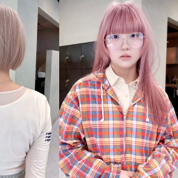 【大須】透明感たっぷり☆柔らかい色味を楽め、ダメージを抑える《LUCE》のカラーマジックでお洒落度U|HAIR ICI LUCE 大須