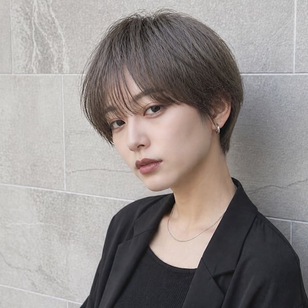 【上質オーガニック艶カラー×カット】全体染/白髪染含む|ヘアレスキュークルアルガ