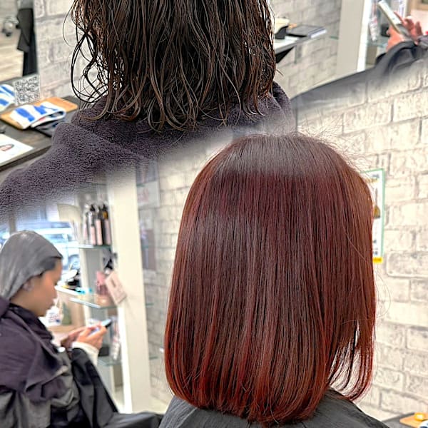 髪を傷ませない自然な曲がるストレートへ！クセでお悩みのお客様から絶大な支持♪|salon the O's 本厚木-髪質改善-【サロンジオ】