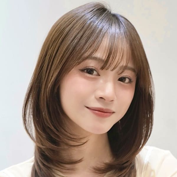 韓国ヘア、似合わせ小顔レイヤーカット、透明感カラー、髪質改善...Violetのこだわりをご紹介☆|Violet Yokohama