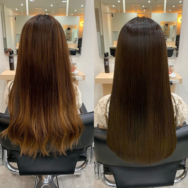【今SNS話題の髪質改善ヘアエステ】酸熱トリートメント+カット+カラー￥12700|Lily of the Vase