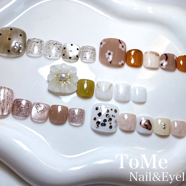 上品フット定額デザイン|To Me Nail Eyelash【トゥーミー】