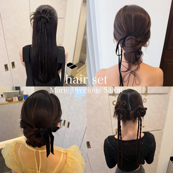 ☆ヘアセット・メイク・着付け、Marieにおまかせください☆|Marie Precious Salon