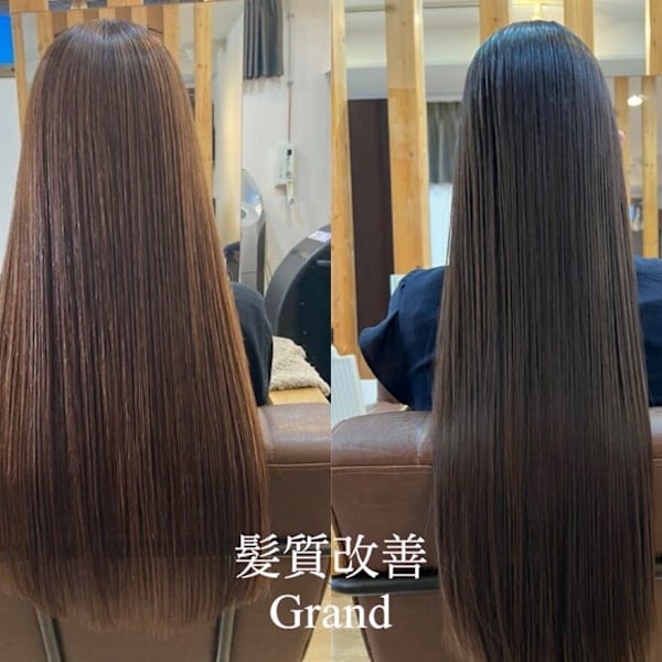 グレイカラー・白髪カバーが得意なサロン|Grand 髪質改善/縮毛矯正/ハイライト/白髪ぼかし/白髪染め【グラン】