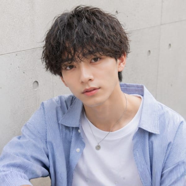 【再現性】≪似合わせメンズカット＋パーマ￥8250≫似合わせ＆持ちの良いカットでスタイリング自在！|Men's Salon bloc