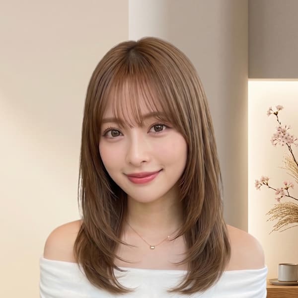 【光をまとう透明感】赤みを消して外国人風のツヤ髪へ◆ブリーチなしでも透けるイルミナカラー [渋谷]|N° node 渋谷【ナンバーノード】