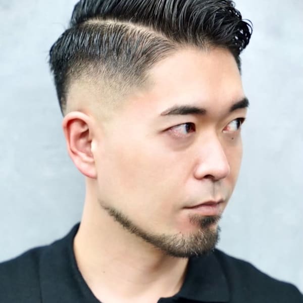 清潔感と色気を両立するクラシックフェード|メンズサロンTRUST the Barber 東京駅八重洲店