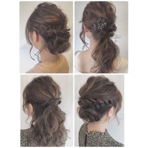 パーティーヘアセットが得意なサロン【レセ新松戸DEUX店