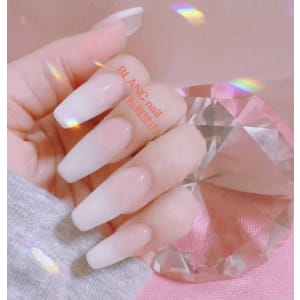 定番人気！ ジェリップでの長さ出し☆ BLANC(ブラン)のこだわり特集 | ジェルネイル・ネイルシール