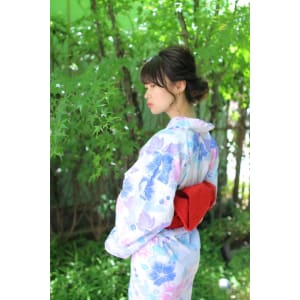 銀座駅30秒・有楽町駅5分]浴衣着付け&ヘアセット☆ペア割や