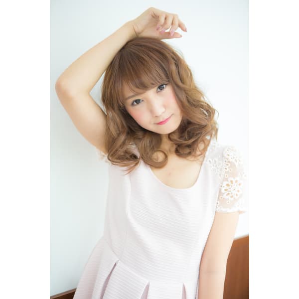 ☆カット+デジパorコスメパーマ+カラー +ハホニコ¥17280_《新宿》