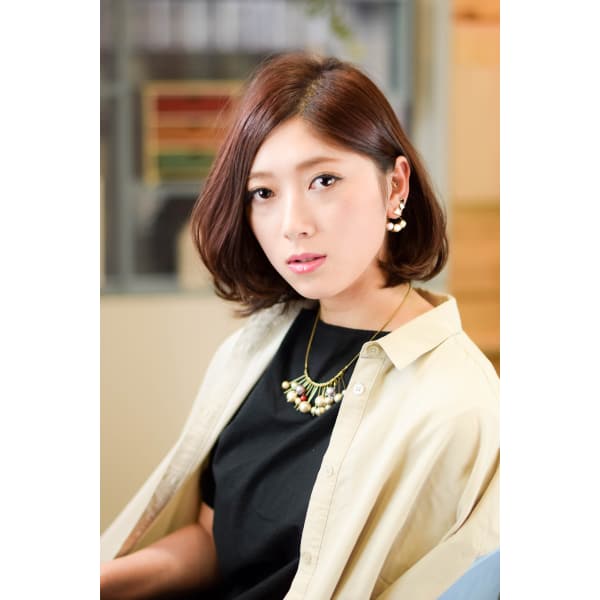 【根元が気になる方♪】カット+リタッチカラー+前処理Tr¥3500
