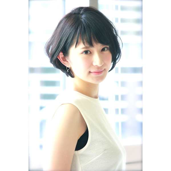 耳かけ大人可愛いショートボブ☆★