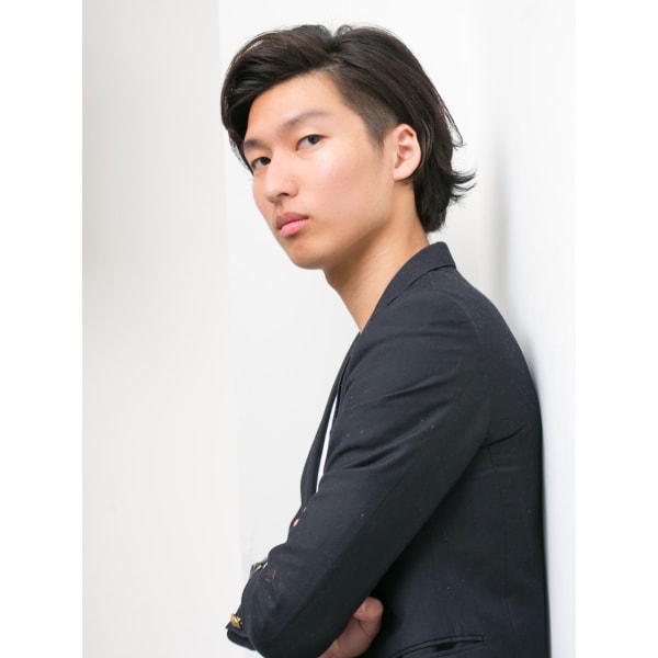 《メンズ限定★》【潤い炭酸泉付き】メンズカット+まゆカット