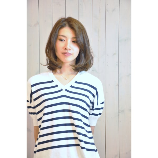 1番人気!発色・手触り◎カラー+デザインカット+トリートメント 白髪染め可