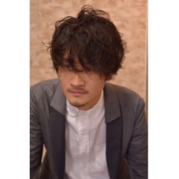 (メンズ限定)メンズパーマ+前処理トリートメント