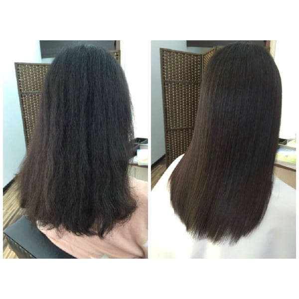 【縮毛矯正】くせ毛とさようなら♪今までにない艶と柔らかさ♪