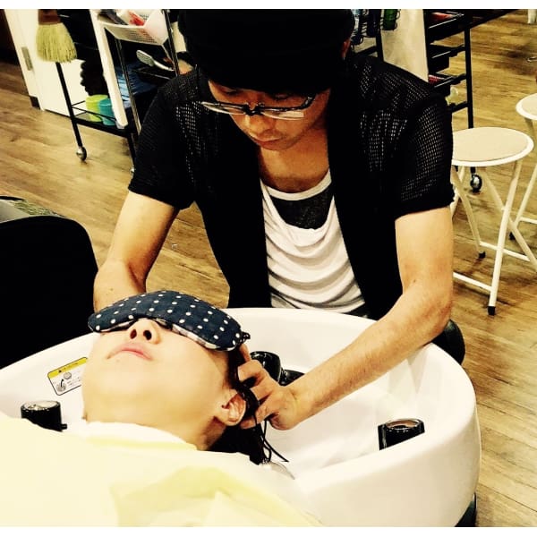※店長指名必須 頭皮環境改善ヘッドスパ(L) クレンジングストレッチ+炭酸コラーゲンジェルパック付