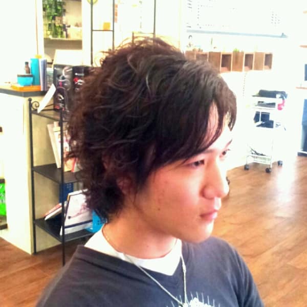 ★メンズ限定★デザインカット+アミノカラー 