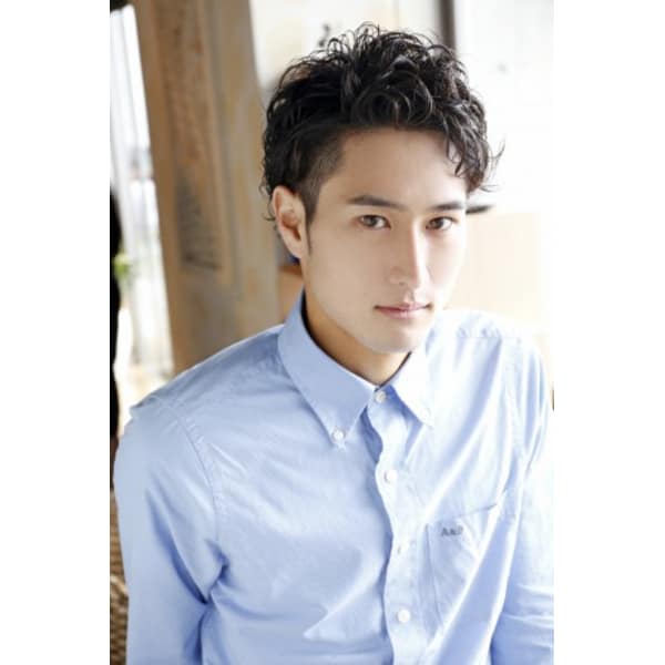 【男性必見】デザインパーマ+カット＋眉カット