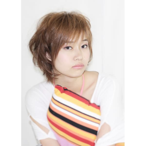 透明感のあるピュアなデザインを表現★カット 