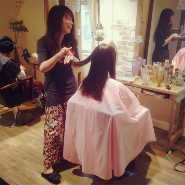 似合わせドライカット+癒しのヘッドスパ