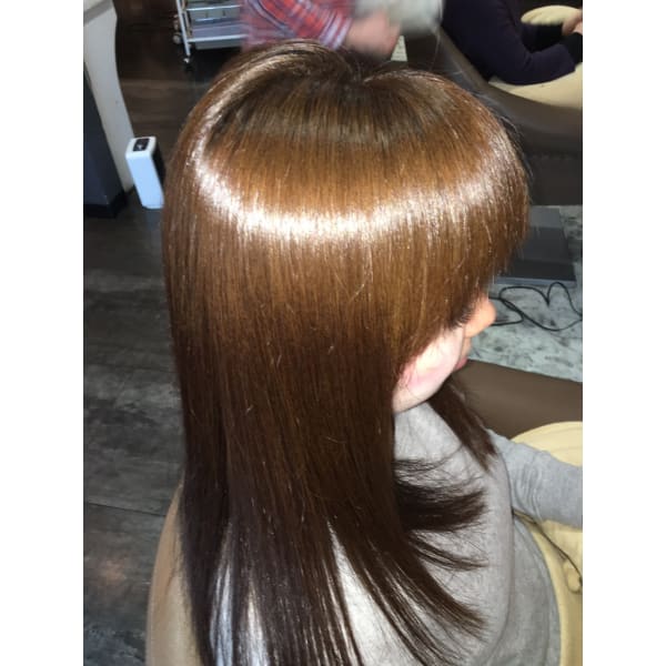 【髪のツヤが無くなってきた方の艶復活】アミノセラピーカラーカットラテスパ・強化剤