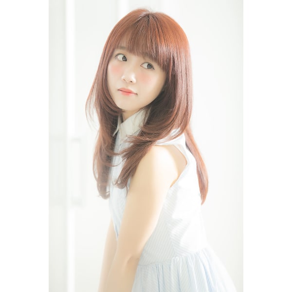 【ふんわり自然に♪】ナチュラルストレート + カット + グロスTr