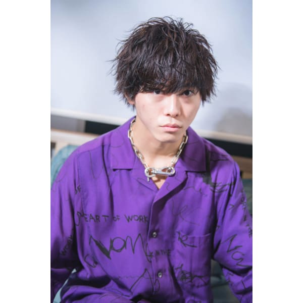メンズカット+シャンプー+眉カット(何度でも利用可能)【Road池袋】