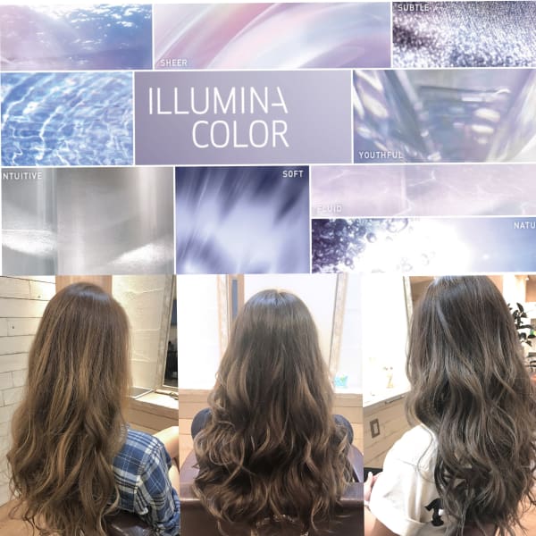 カット+イルミナorアディクシーカラー +選べる 超音波付トリートメント
