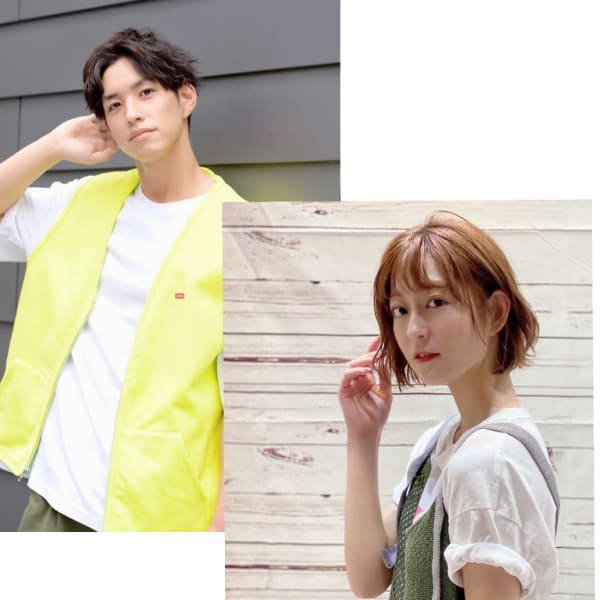 【メンズもOK】デザインカット+シャンプーブロー¥3300