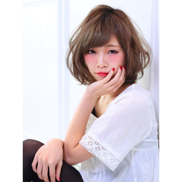 【人気No.1】 カット+オーガニックカラー+選べるトリートメント S¥11890